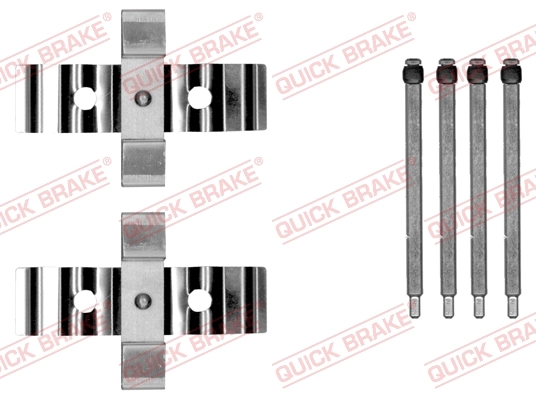Accessory Kit, disc brake pad